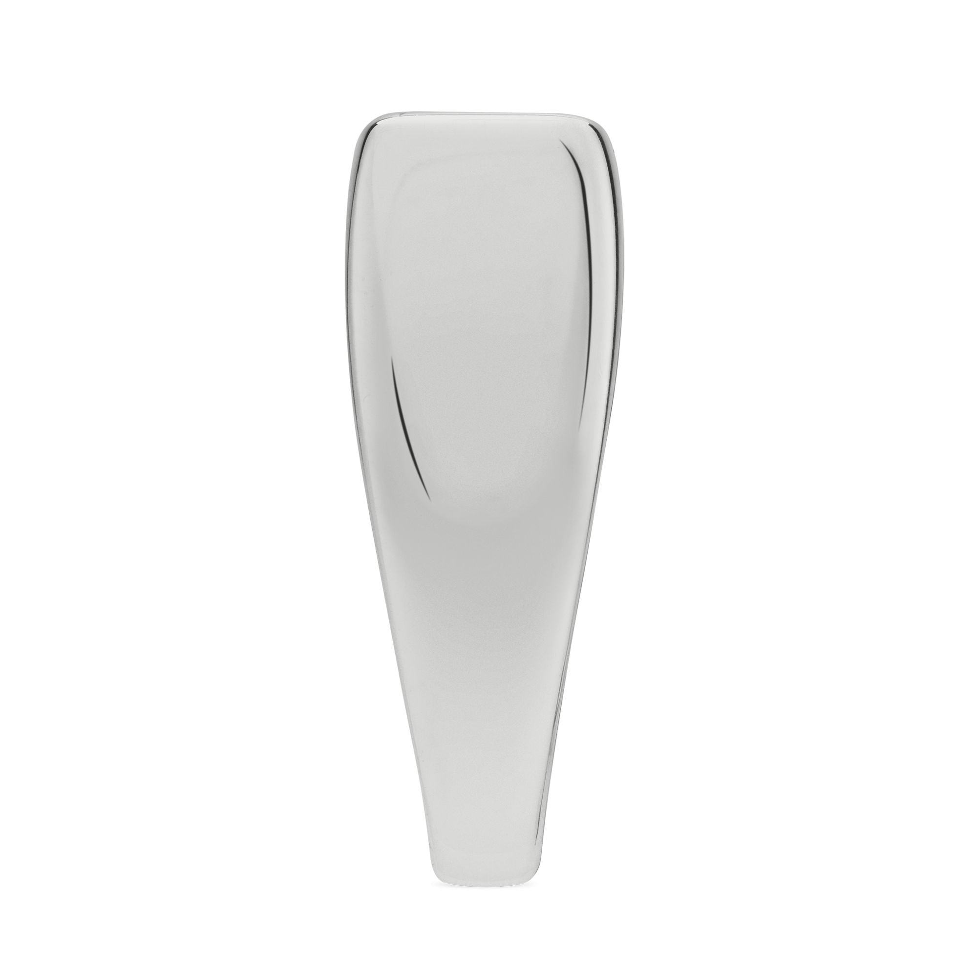 Gucci Gucci Tag Sterling Silver Small Rectangular With Interlocking Logo Signet Ring - Berry's Jewellers