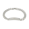 Gucci Gucci Tag Sterling Silver With Interlocking  logo Bracelet - Berry's Jewellers