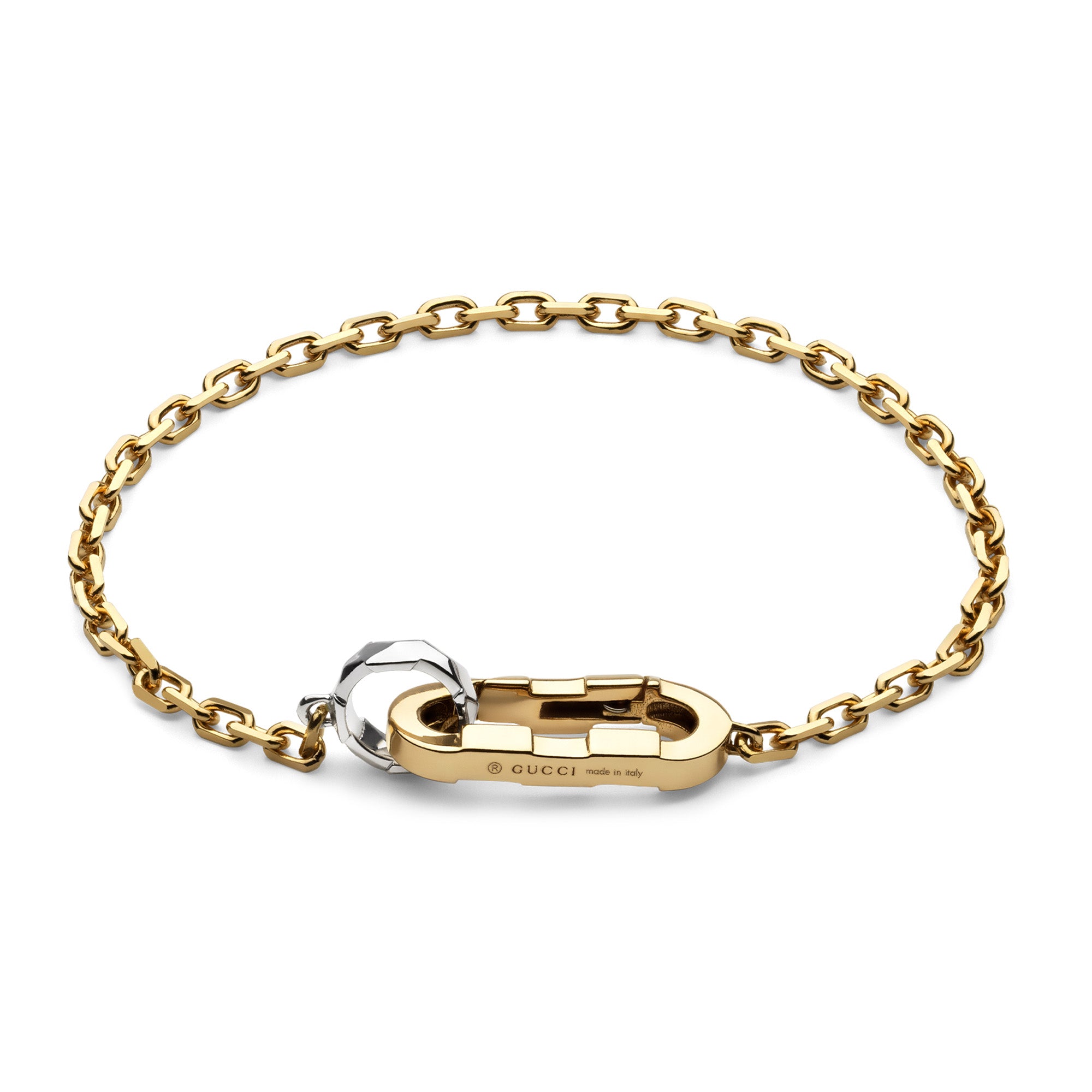 Link to Love 18ct Yellow And White Gold Chain Bracelet