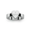 Gucci Trademark Sterling Silver Heart Ring - Berry's Jewellers