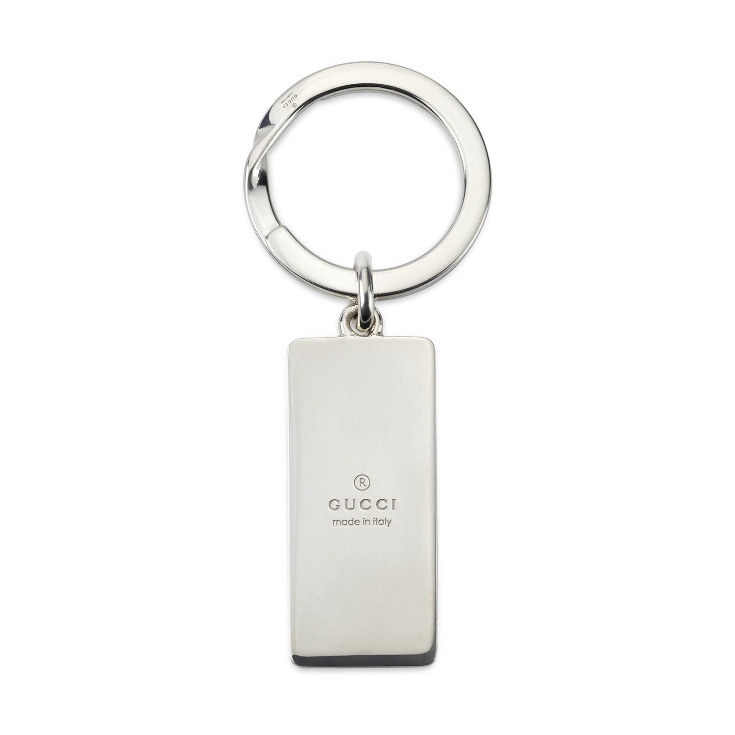 Gucci Gucci Trademark Sterling Silver Keyring - Berry's Jewellers