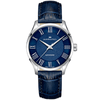 Hamilton Jazzmaster 40mm Blue Roman Dial Automatic Men's Leather Strap Watch - Berry's Jewellers