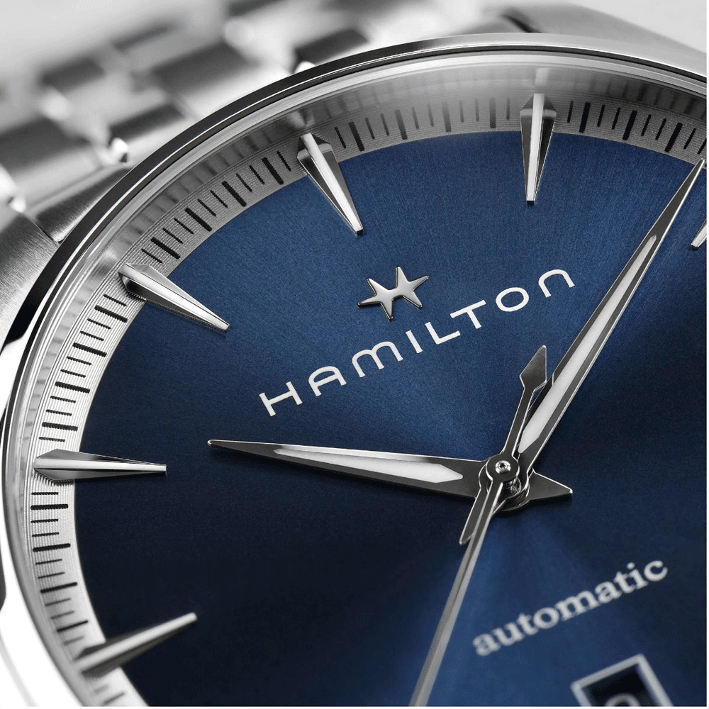 Hamilton Jazzmaster Steel 40mm Automatic Men's Bracelet Watch - Berry's Jewellers