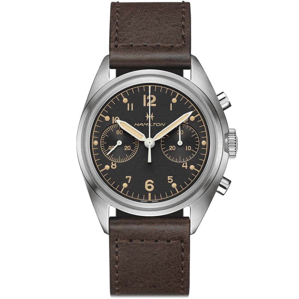 Khaki Aviation Pioneer 40mm Chronograph Strap Watch