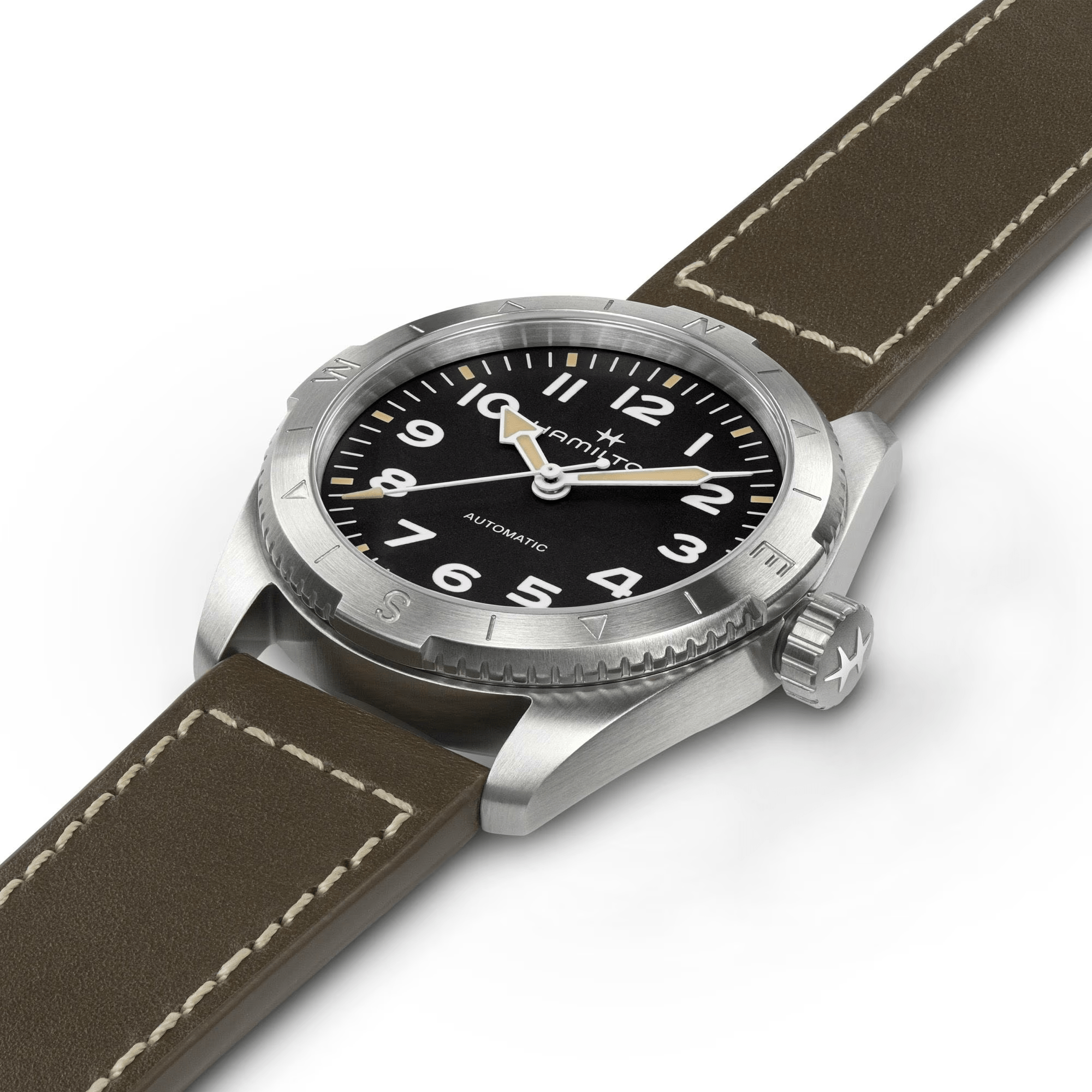 Hamilton Khaki Field Expedition 37mm Automatic Strap Watch - Berry's Jewellers