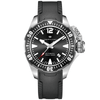 Hamilton Khaki Navy Frogman 42mm Black Dial Automatic Rubber Strap Watch - Berry's Jewellers