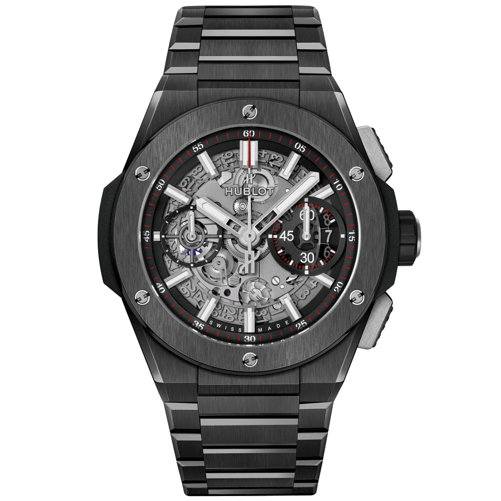 Hublot Big Bang Integrated  Black Magic 42mm Watch - Berry's Jewellers