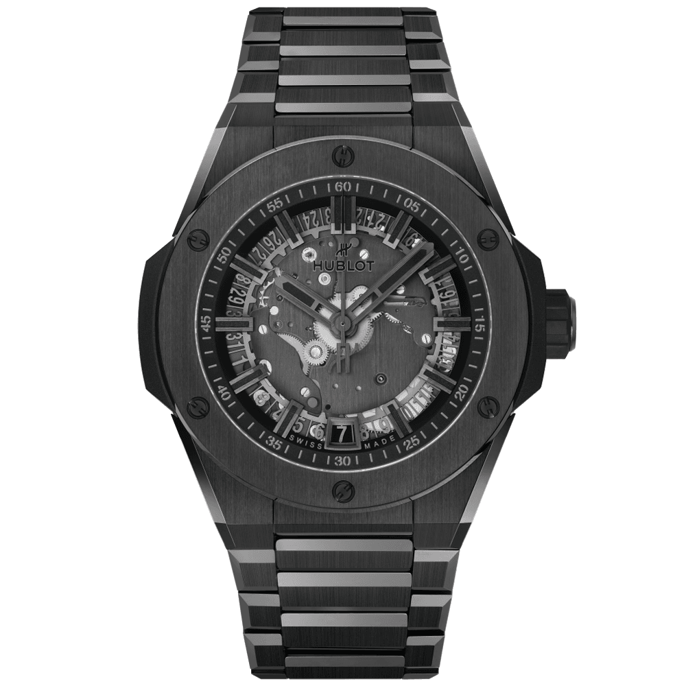 Hublot Big Bang Integrated Time Only All Black Ceramic 42mm Watch - Berry's Jewellers