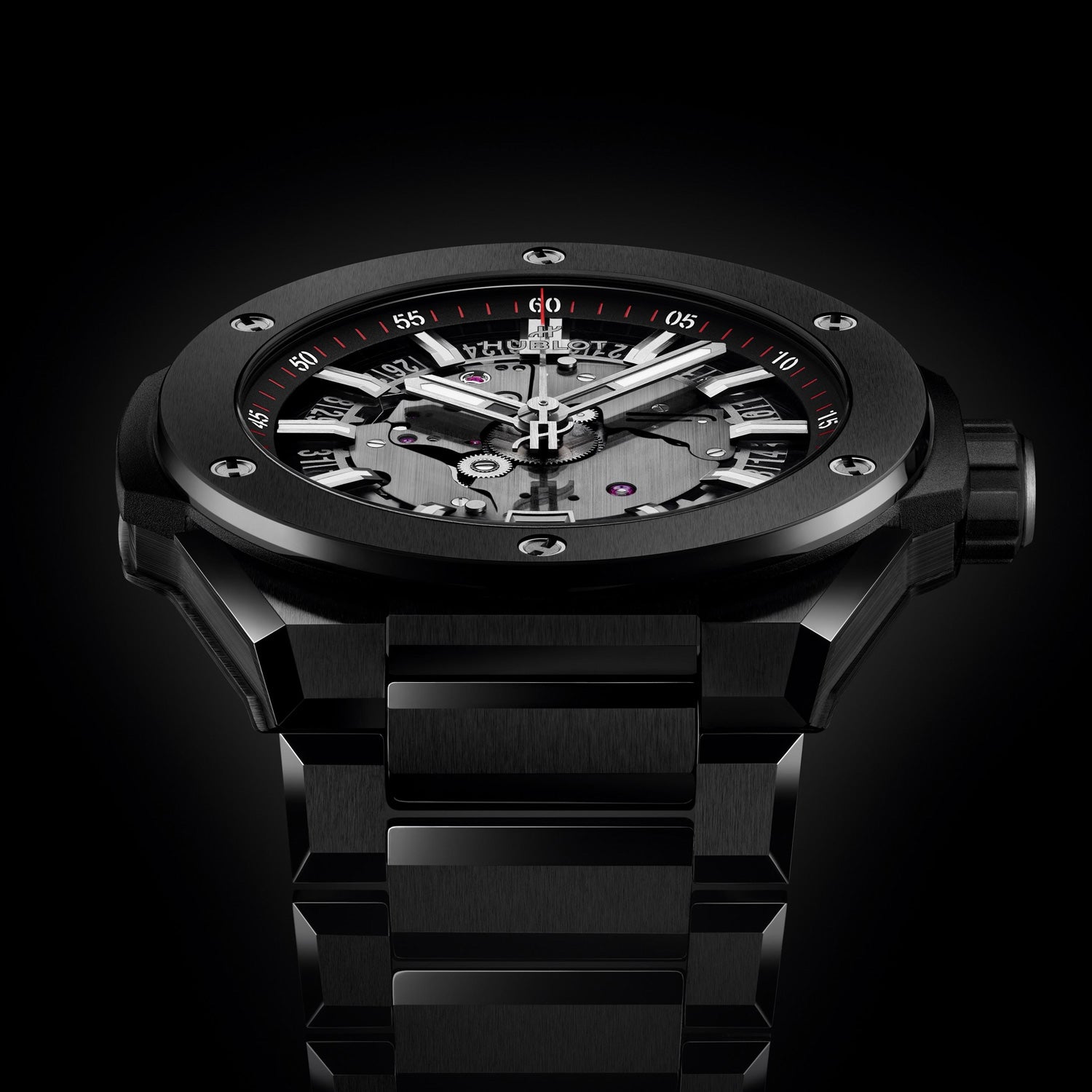 Hublot Big Bang Integrated Time Only Black Magic 40mm Watch - Berry's Jewellers