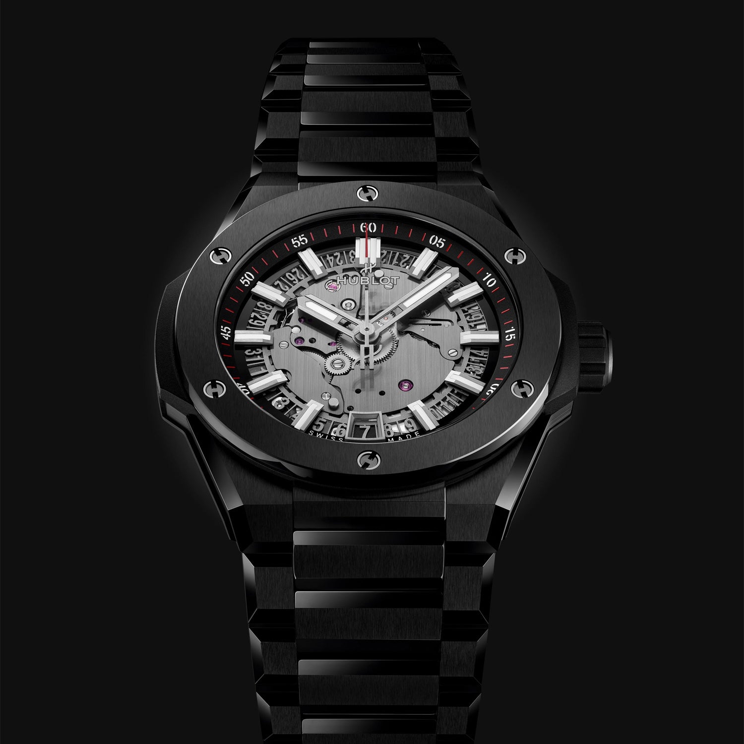 Hublot Big Bang Integrated Time Only Black Magic 40mm Watch - Berry's Jewellers