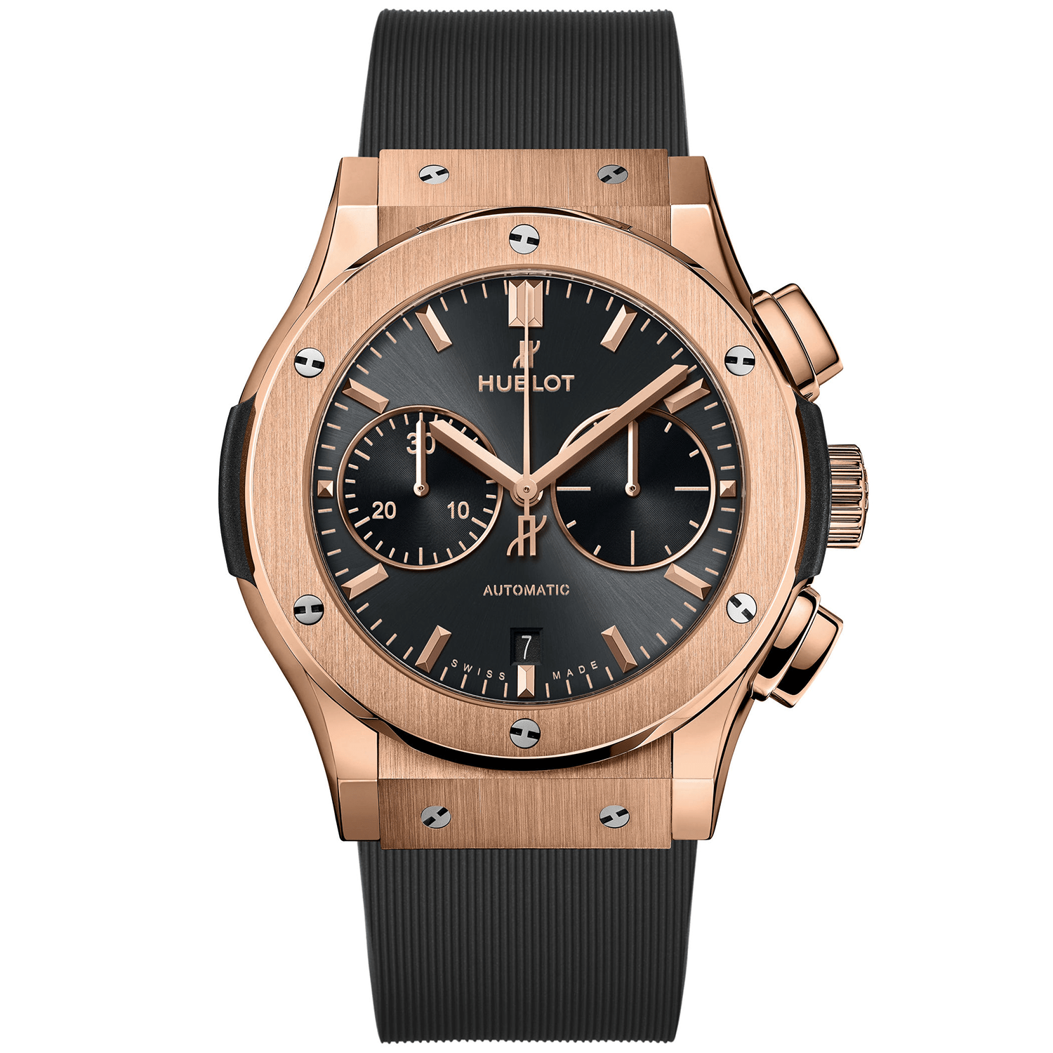 Hublot Classic Fusion Chronograph King Gold Racing Grey 45mm Watch - Berry's Jewellers