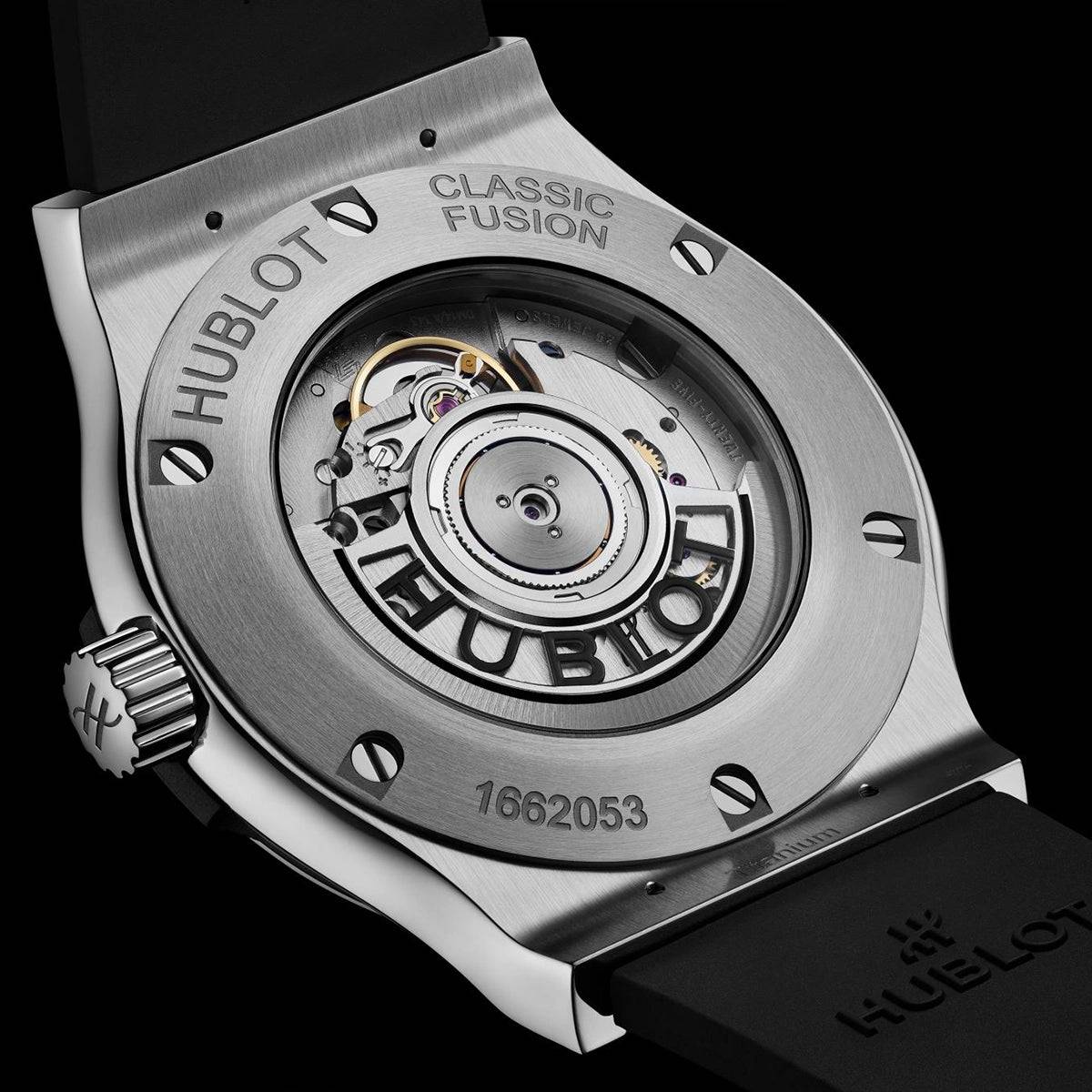 Hublot Classic Fusion Original Titanium 42mm Automatic Strap Watch - Berry's Jewellers