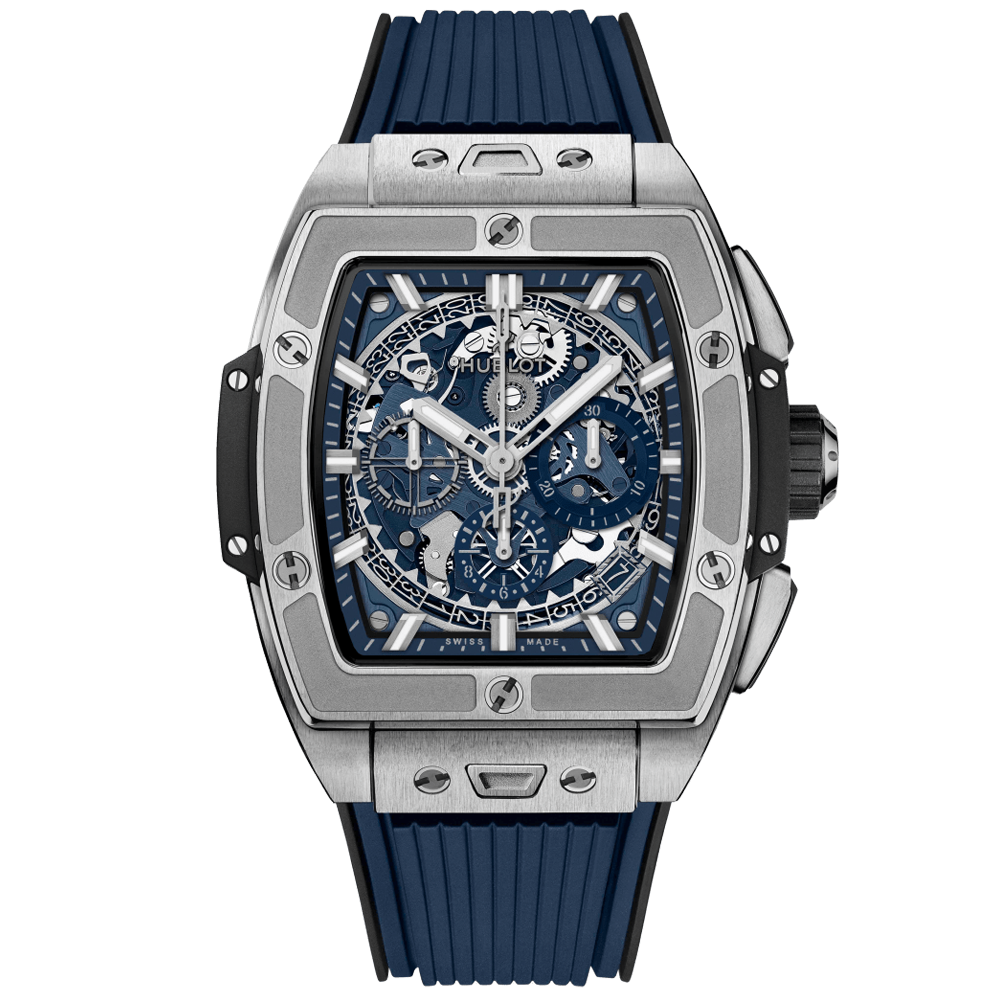 Spirit of Big Bang Titanium Blue 42mm Watch