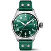 IWC Schaffhausen Big Pilot's 43mm Green Dial Men's Rubber Strap Watch - Berry's Jewellers