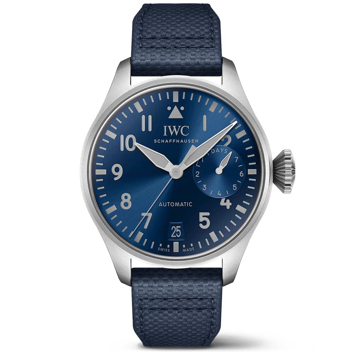 IWC Schaffhausen Big Pilot's IWC Racing Works Edition 46mm Blue Dial Watch - Berry's Jewellers