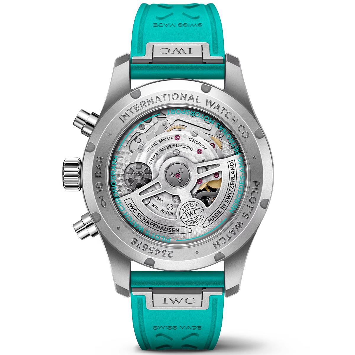 IWC Schaffhausen Pilot's "Mercedes-AMG Petronas Formula One Team" Edition Chronograph Watch - Berry's Jewellers