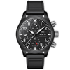 IWC Schaffhausen Pilot's Top Gun 41mm Black Ceramic Men's Chronograph Watch - Berry's Jewellers