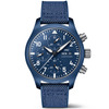 IWC Schaffhausen Pilot's Top Gun Oceania 41mm Blue Ceramic Men's Chronograph Watch - Berry's Jewellers