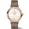 IWC Schaffhausen Portofino Automatic 34 18ct Rose Gold Diamond Dial Ladies Watch - Berry's Jewellers