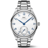 IWC Schaffhausen Portugieser 40mm Silver/Blue Dial Men's Automatic Bracelet Watch - Berry's Jewellers