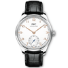 IWC Schaffhausen Portugieser 40mm Silver/Rose Dial Men's Automatic Strap Watch - Berry's Jewellers