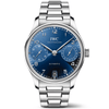 IWC Schaffhausen Portugieser 42mm Blue Sunray Dial Automatic Bracelet Watch - Berry's Jewellers