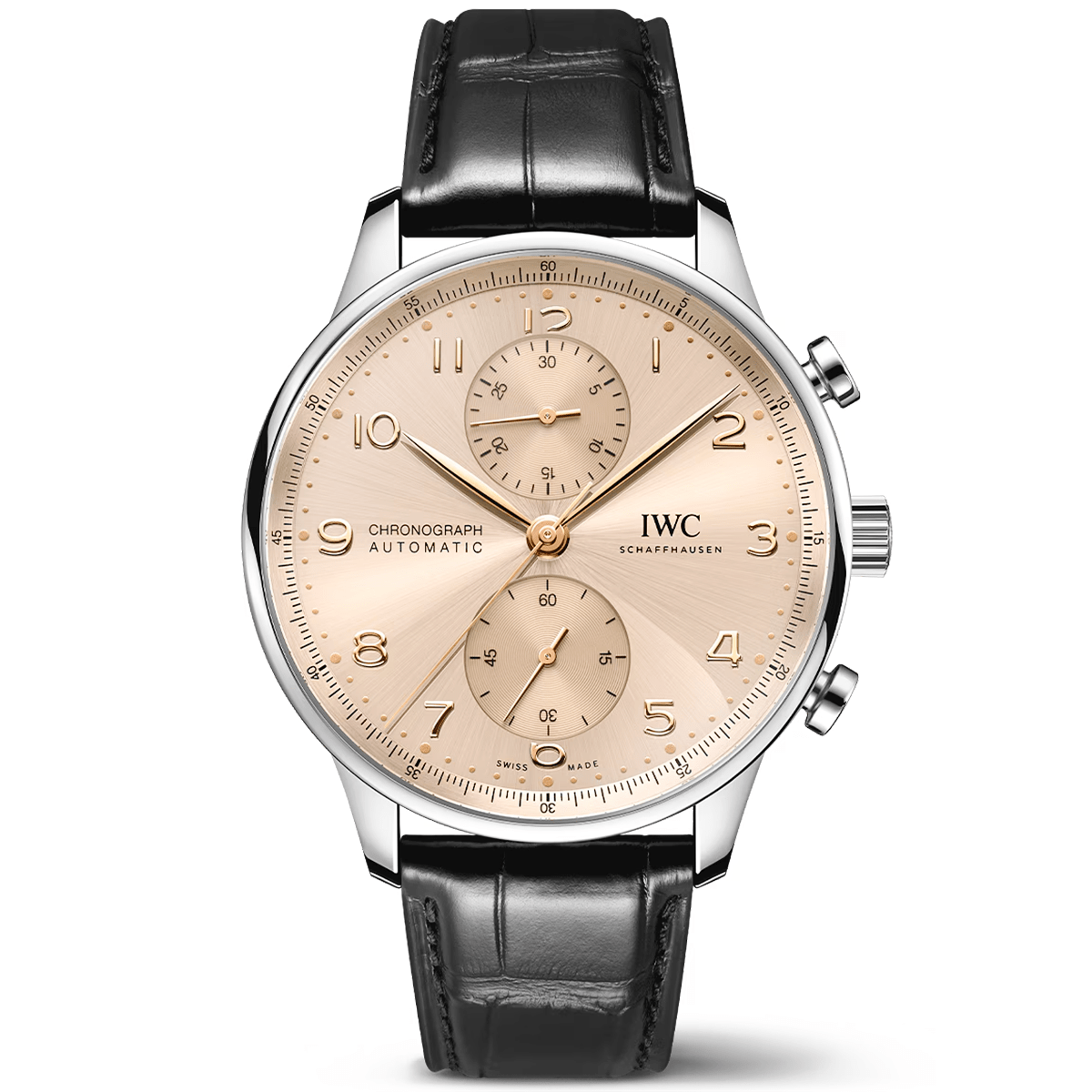 IWC Schaffhausen Portugieser 'Dune' 41mm Chronograph Strap Watch - Berry's Jewellers