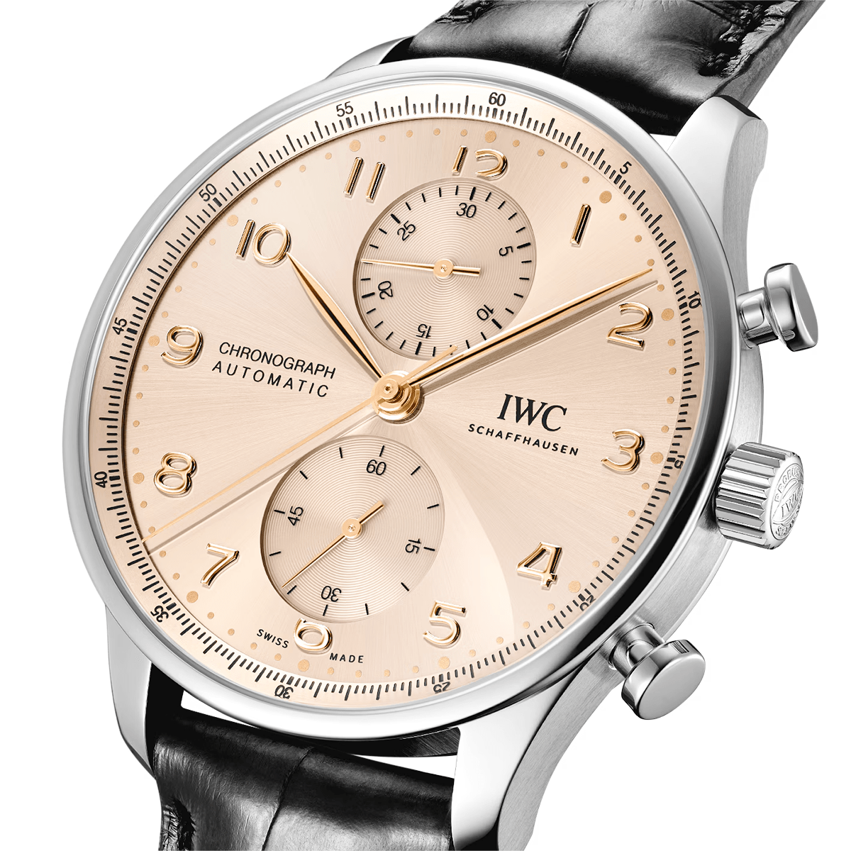 IWC Schaffhausen Portugieser 'Dune' 41mm Chronograph Strap Watch - Berry's Jewellers