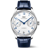 IWC Schaffhausen Portugieser 'Silver Moon' 42mm Men's Automatic Strap Watch - Berry's Jewellers