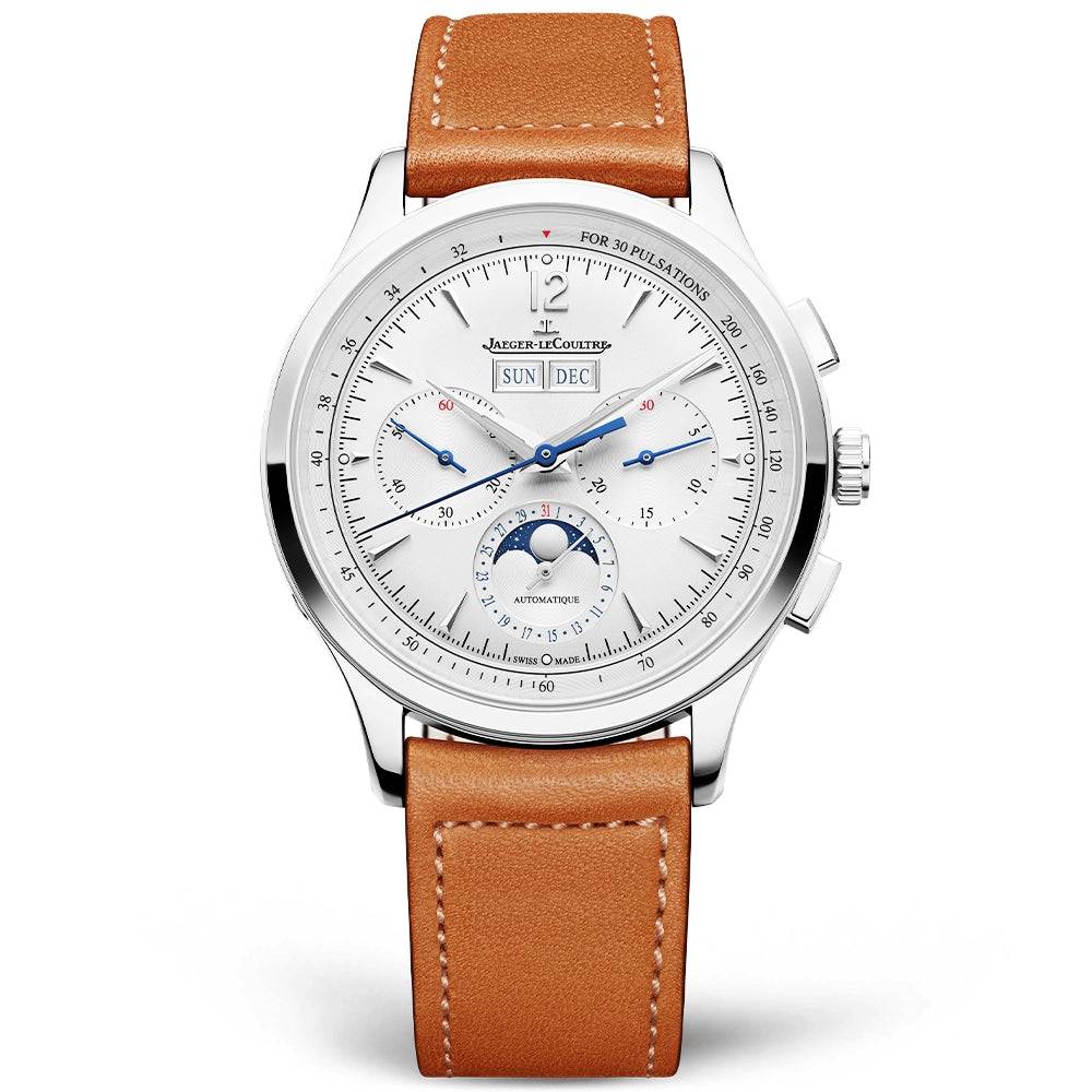 Jaeger-LeCoultre Master Control Chronograph Calendar 40mm Automatic Men's Strap Watch - Berry's Jewellers