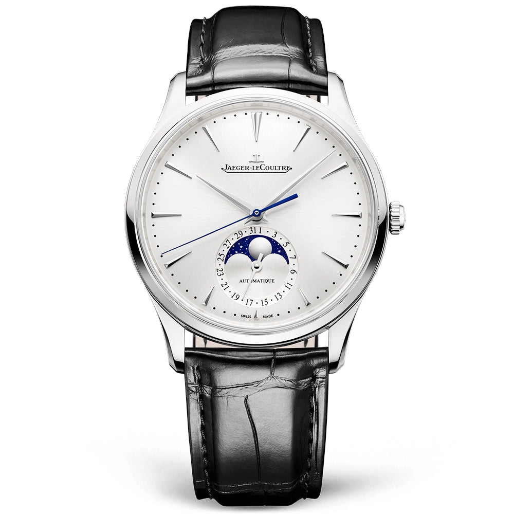 Master Ultra Thin Moon 39mm Silver Dial Automatic Watch