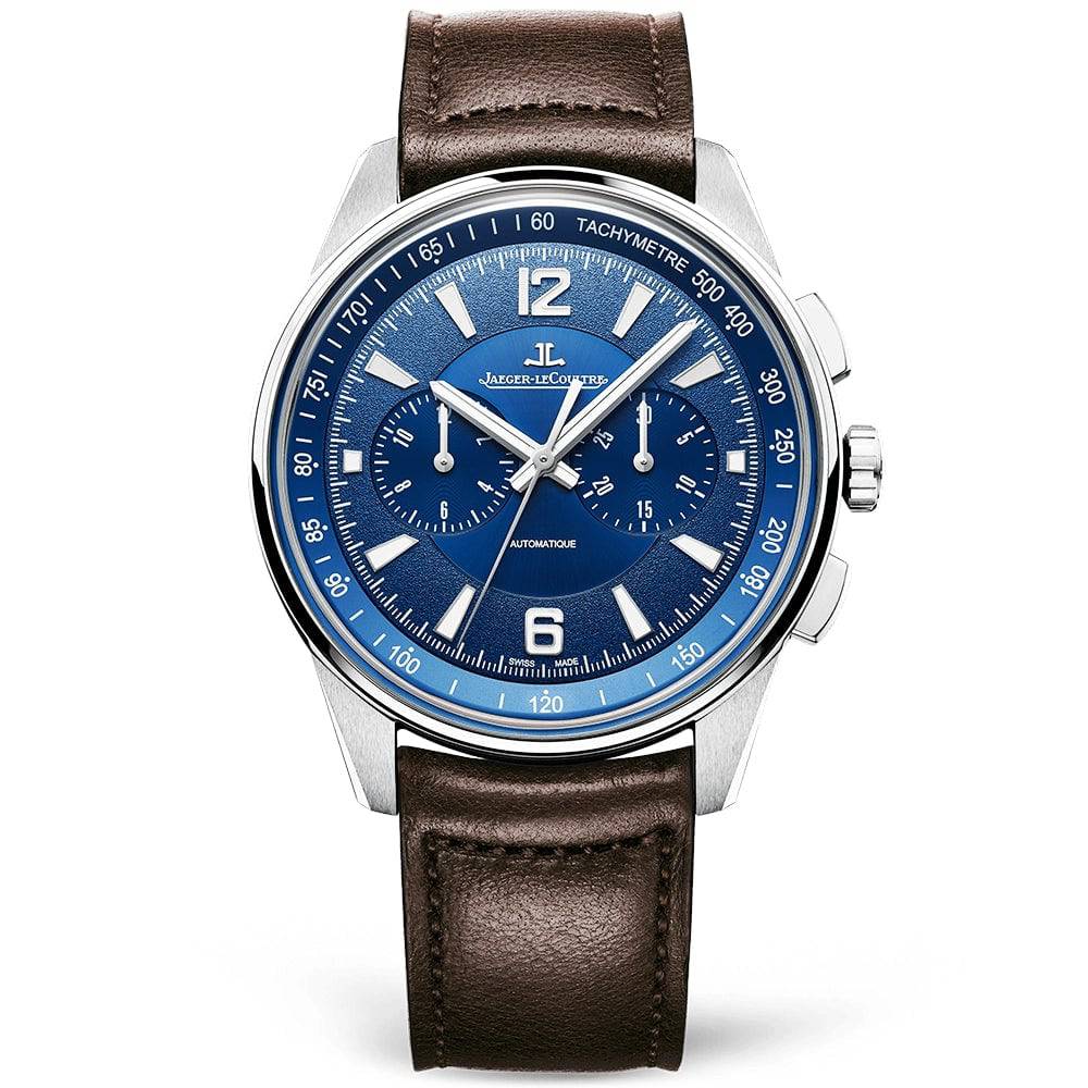 Polaris Chronograph 42mm Blue Dial Men's Strap Watch