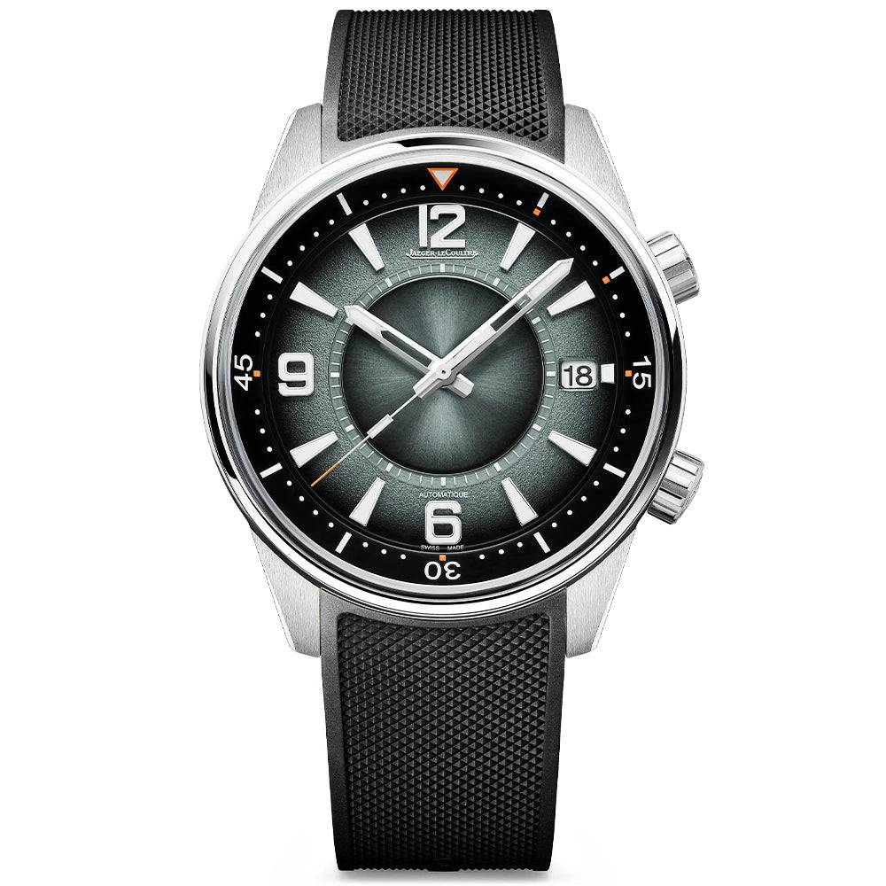 Jaeger-LeCoultre Polaris Date 42mm Ocean Grey Dial Automatic Rubber Strap Watch - Berry's Jewellers