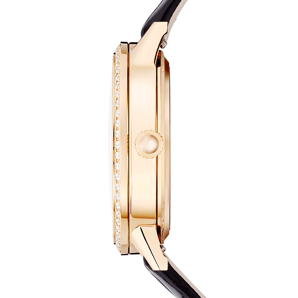 Jaeger-LeCoultre Rendez-Vous Night & Day 34mm 18ct Pink Gold Silver Dial Watch - Berry's Jewellers