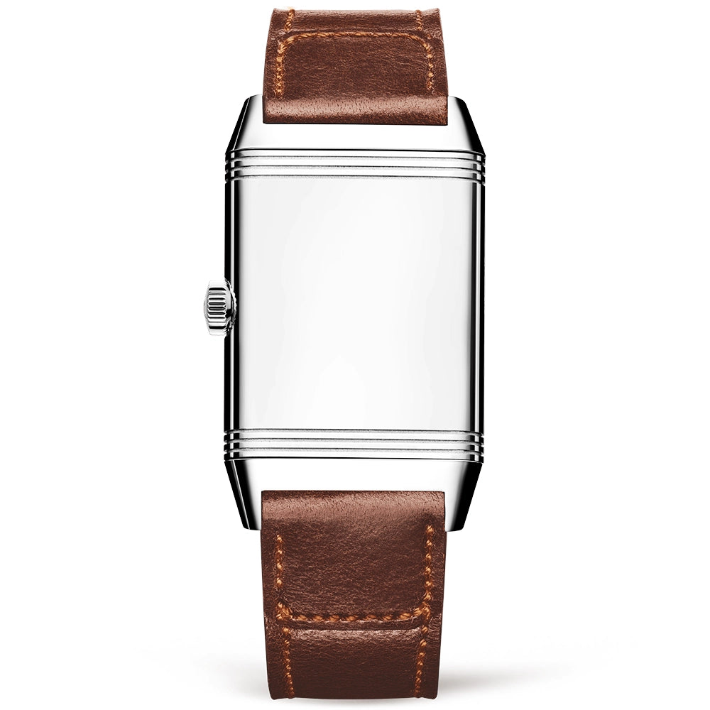 Reverso Classic Monoface Small Seconds Silver Dial Watch