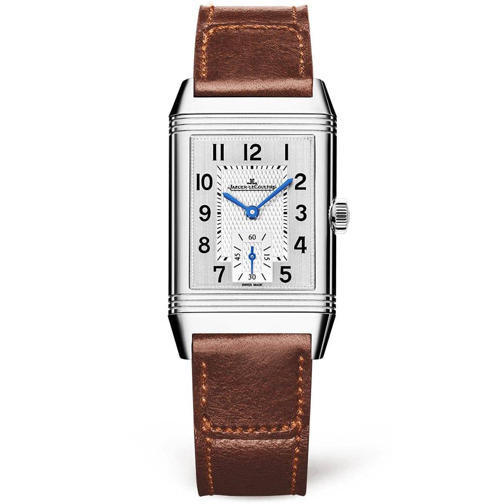 Reverso Classic Monoface Small Seconds Silver Dial Watch