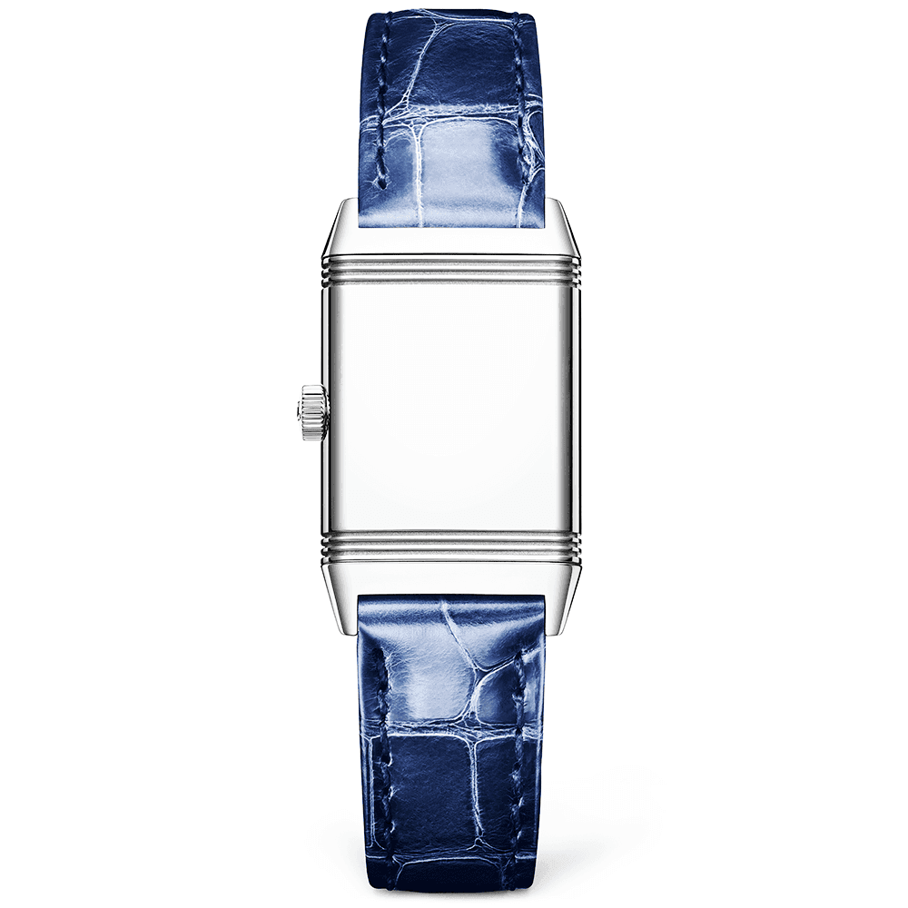 Jaeger-LeCoultre Reverso Classic Small Steel Ladies Leather Strap Watch - Berry's Jewellers