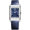 Reverso Tribute Duoface Small Seconds Blue Sunray Dial Watch