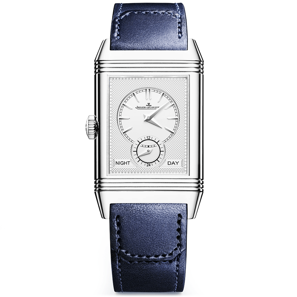 Jaeger-LeCoultre Reverso Tribute Duoface Small Seconds Blue Sunray Dial Watch - Berry's Jewellers