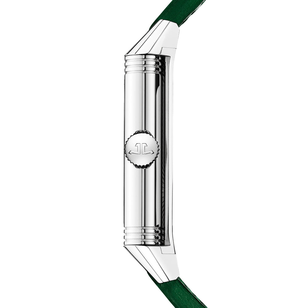 Reverso Tribute Monoface Small Seconds Green Dial Watch