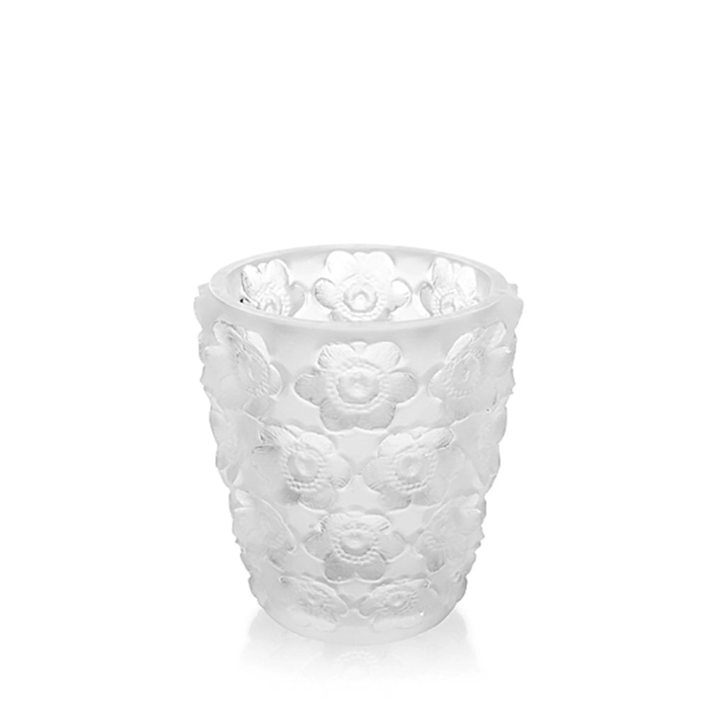 Lalique Anemones Votive Clear Crystal Candle Holder - Berry's Jewellers