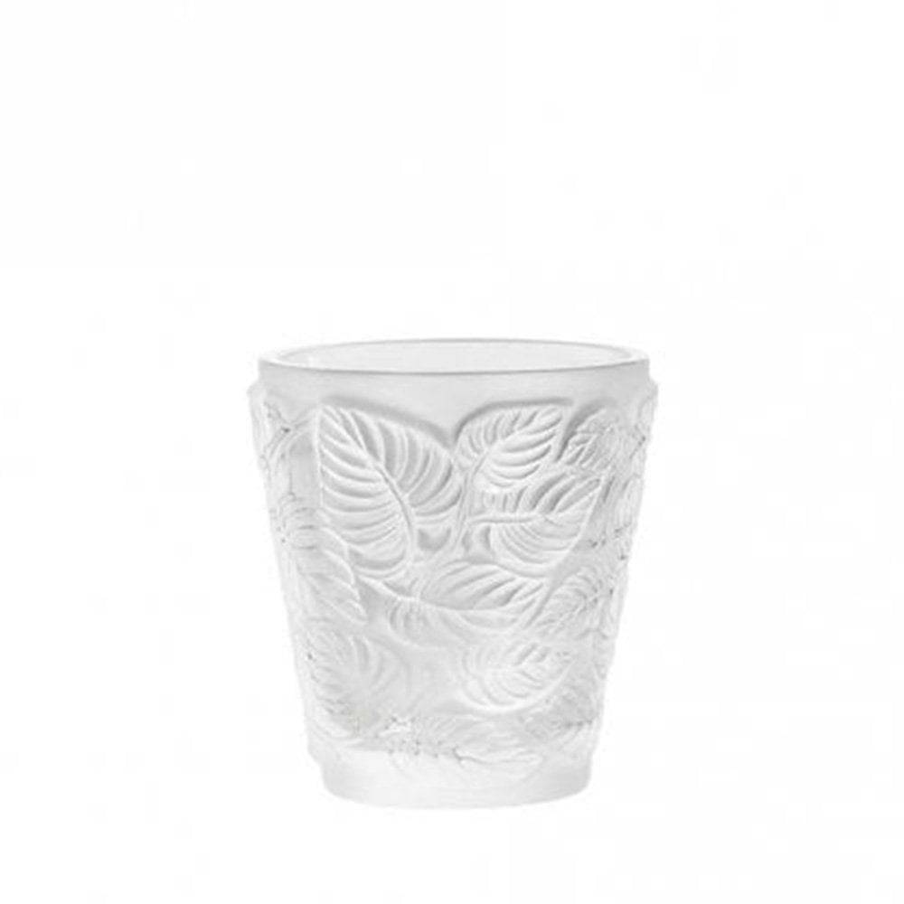 Lalique Clear Crystal Feuilles Votive - Berry's Jewellers