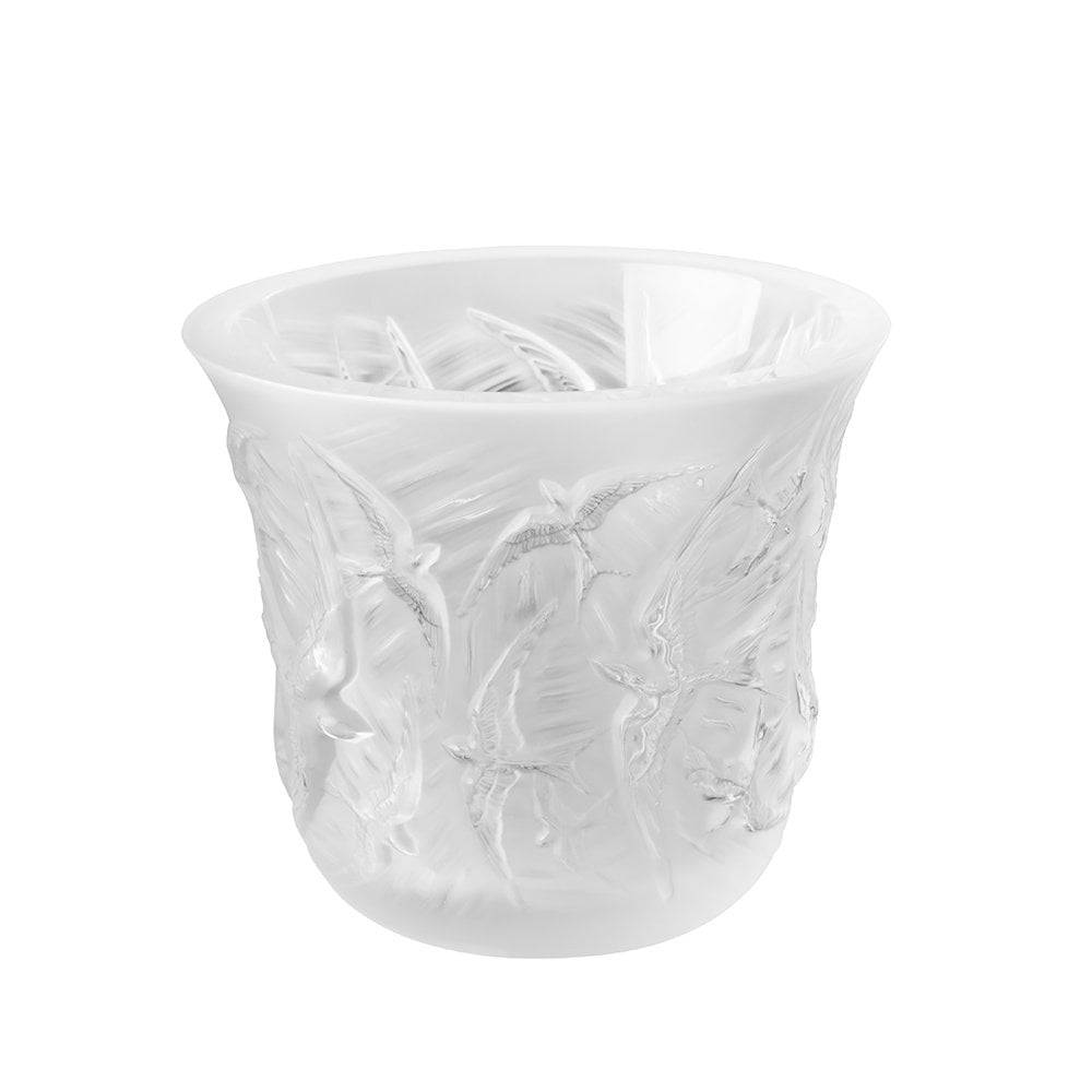 Lalique Clear Crystal Hirondelles Votive - Berry's Jewellers