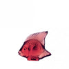 Lalique Golden Red Crystal Fish Sculpture - Berry's Jewellers