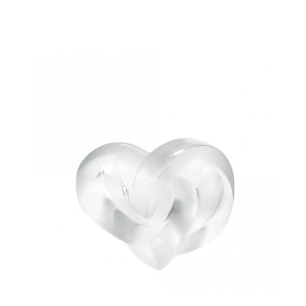 Lalique Hearts Clear Crystal Sculpture - Berry's Jewellers