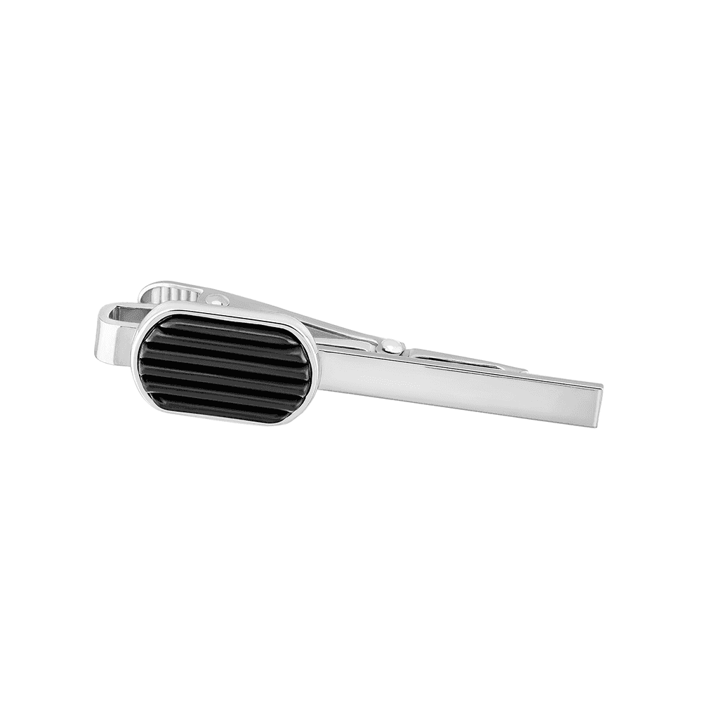 L'Homme Alpha Black Tie Clip