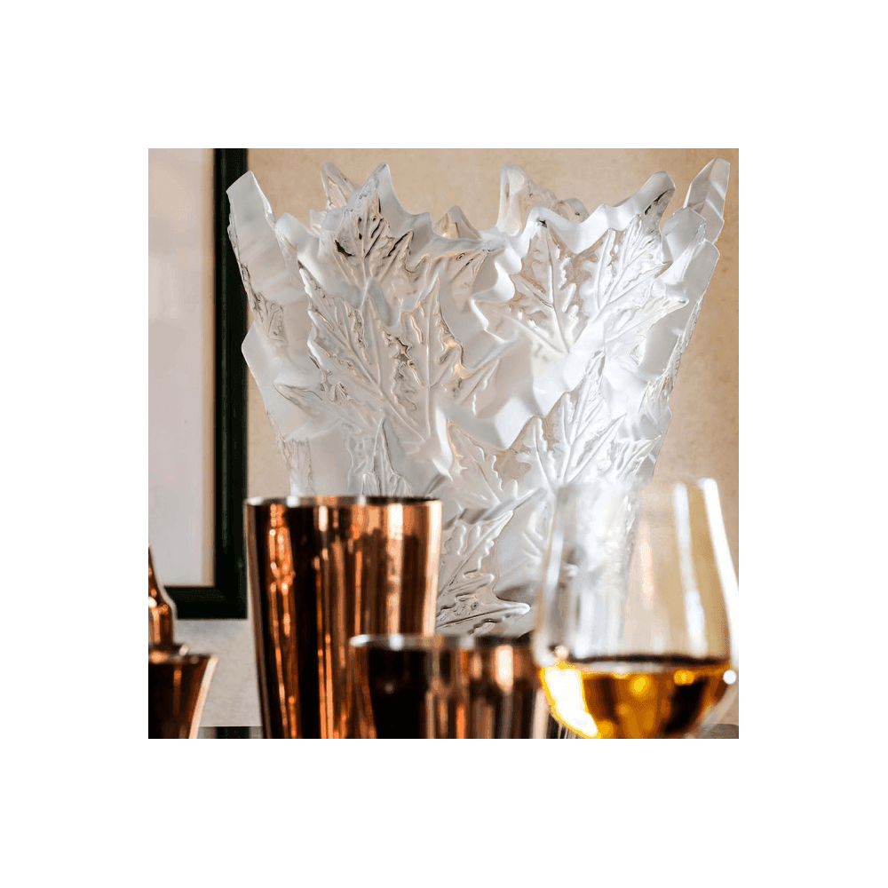 Lalique Lalique Champs-Elysées Clear Crystal Vase - Berry's Jewellers