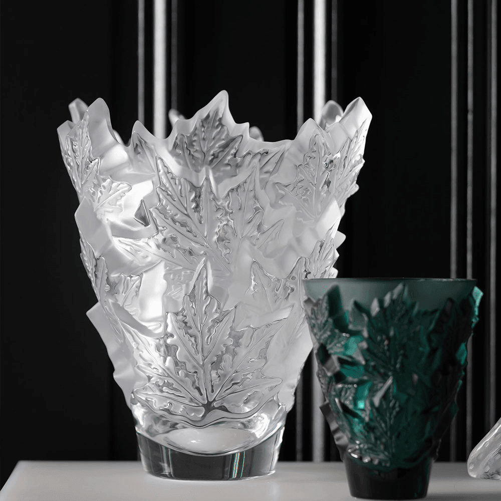 Lalique Lalique Champs-Elysées Clear Crystal Vase - Berry's Jewellers