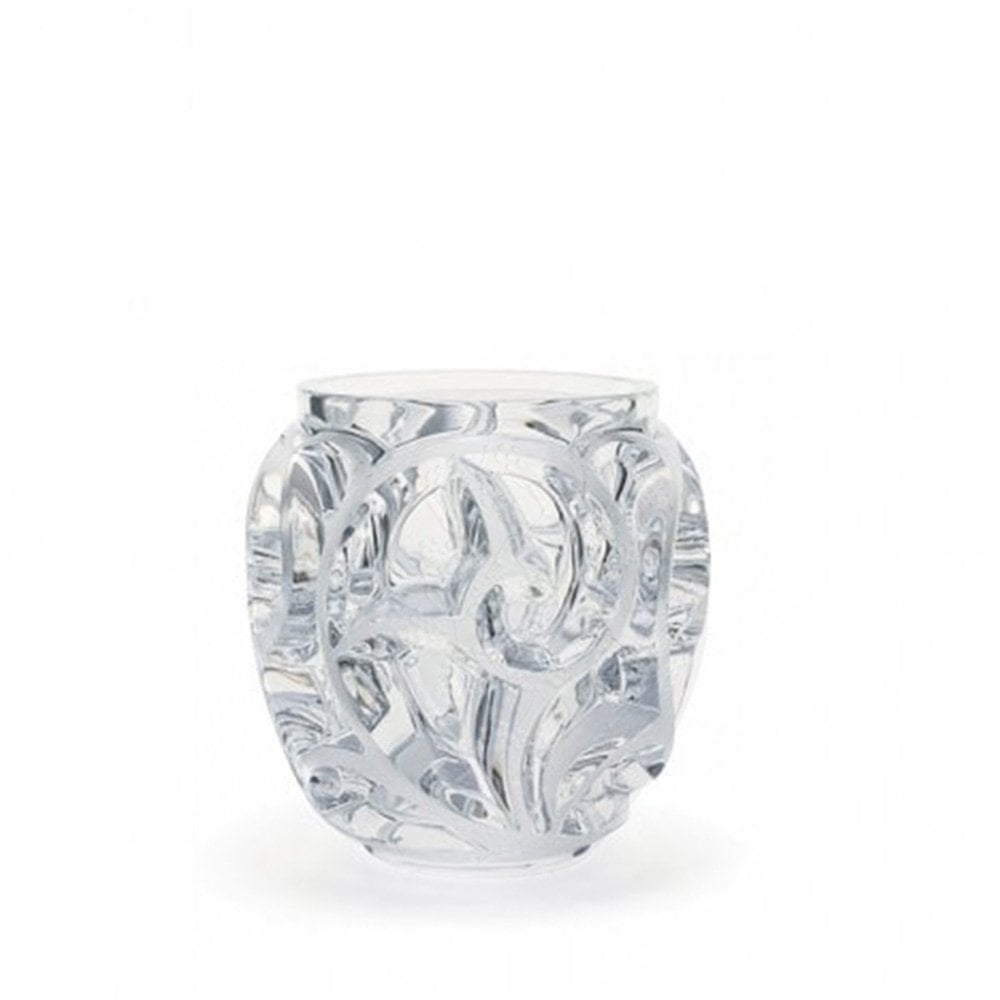 Tourbillons Small Clear Crystal Vase