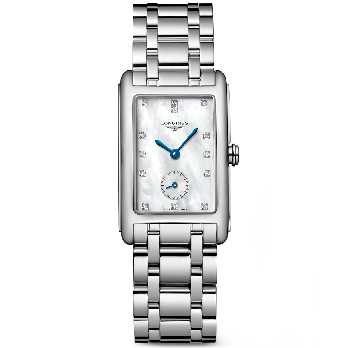 DolceVita White Mother of Pearl Diamond Dial Ladies Bracelet Watch